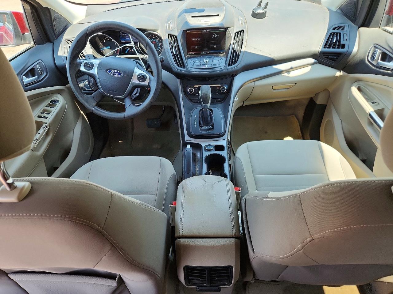 2014 Ford Escape Se Red vin: 1FMCU0G9XEUD55985