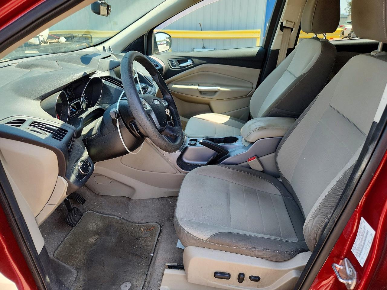 2014 Ford Escape Se Red vin: 1FMCU0G9XEUD55985