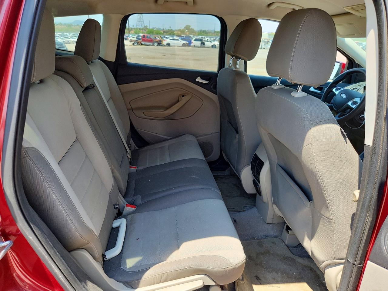 2014 Ford Escape Se Red vin: 1FMCU0G9XEUD55985