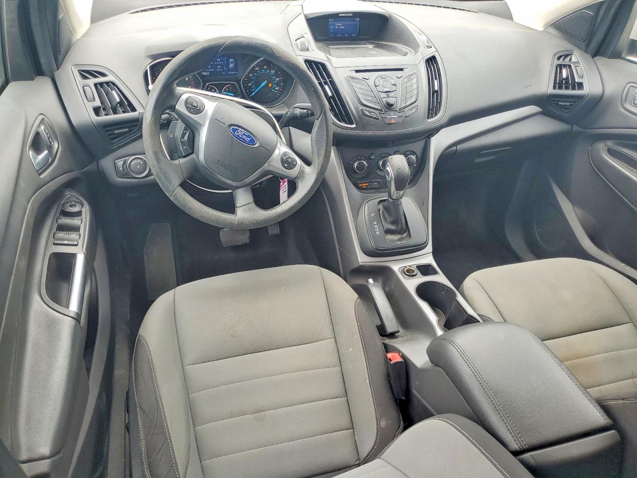 2015 Ford Escape Se White vin: 1FMCU0G9XFUB59756