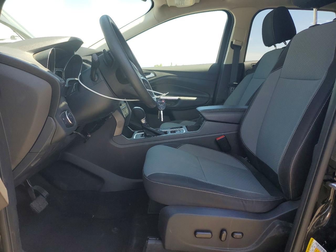 2017 Ford Escape Se Black vin: 1FMCU0G9XHUE16787