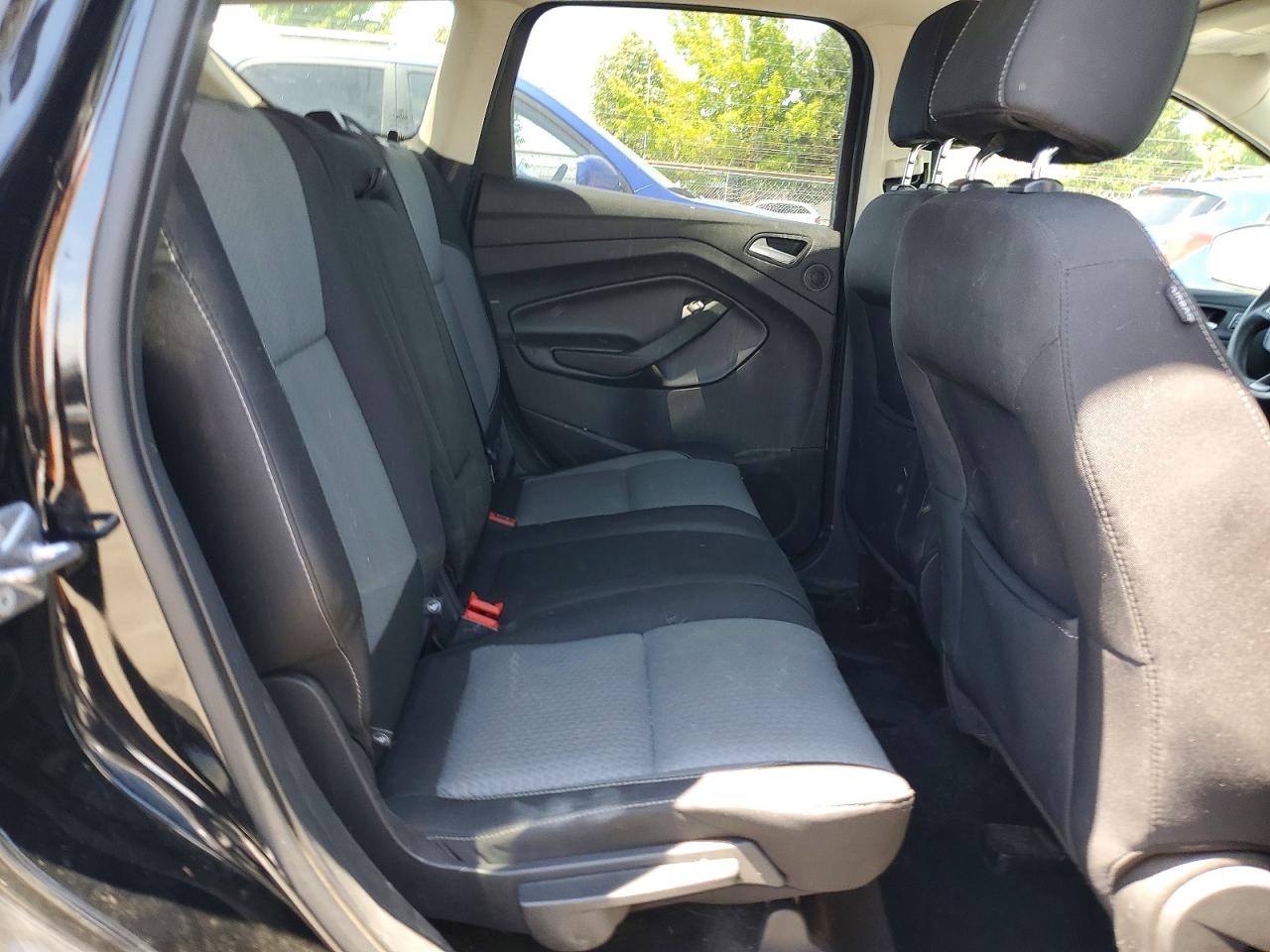 2017 Ford Escape Se Black vin: 1FMCU0G9XHUE16787