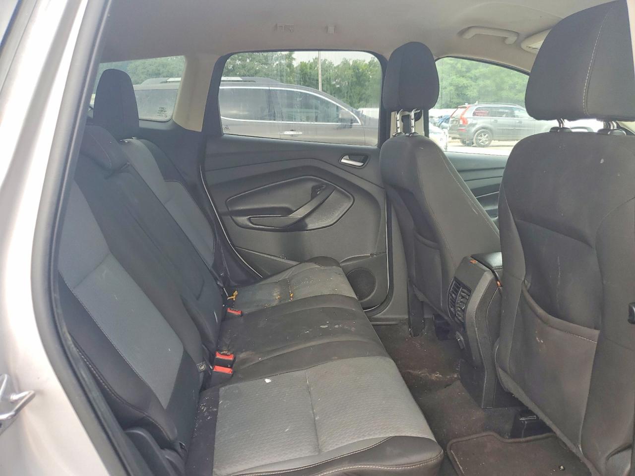 2017 Ford Escape Se Silver vin: 1FMCU0GD0HUA80913