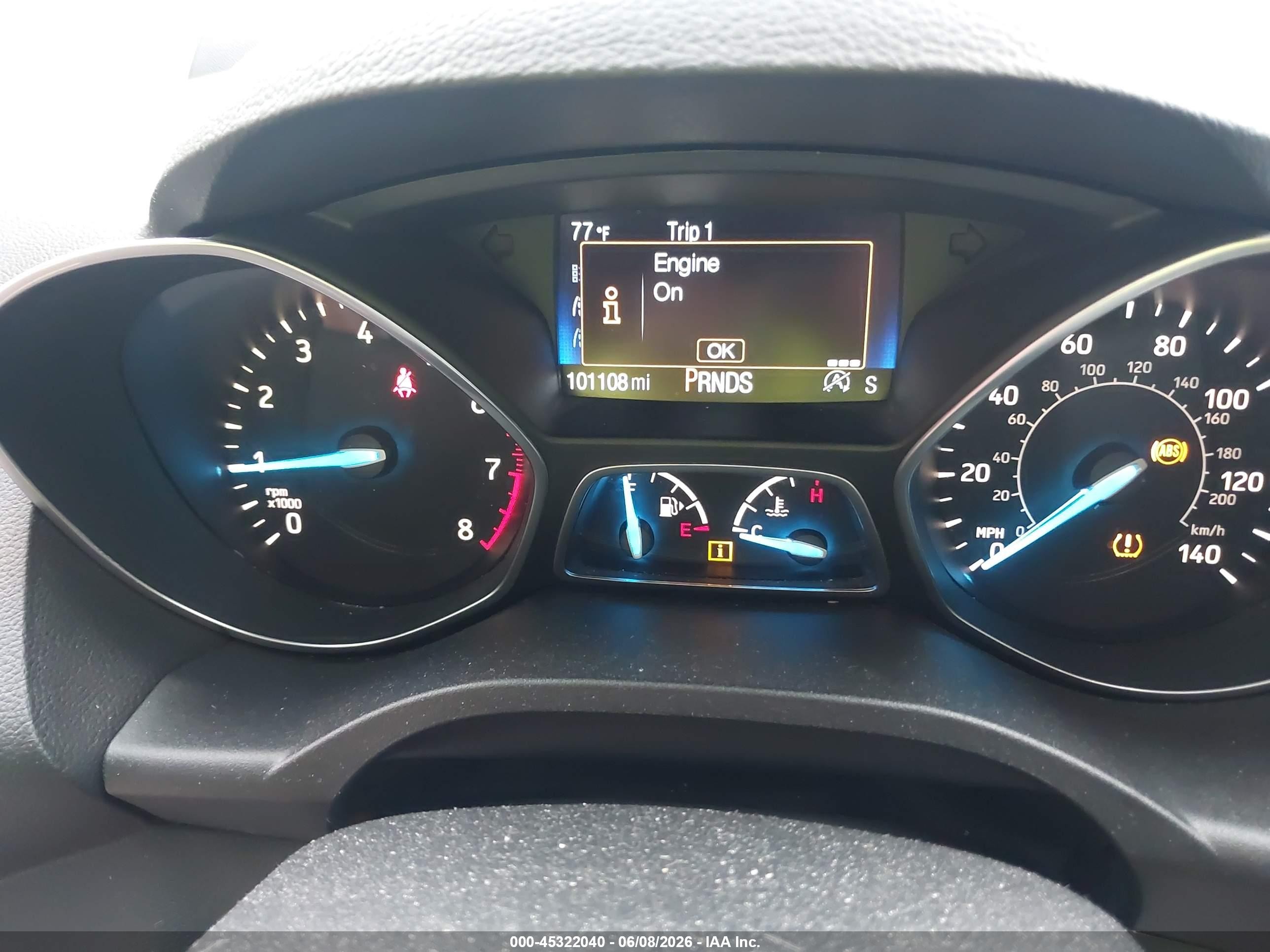 2017 Ford Escape Se Silver vin: 1FMCU0GD0HUB50975