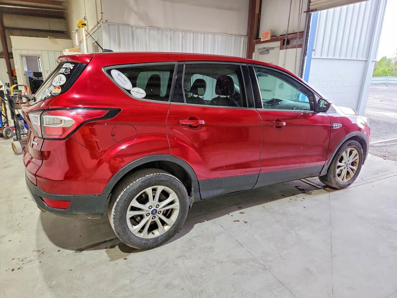 2017 Ford Escape Se Red vin: 1FMCU0GD0HUC93733