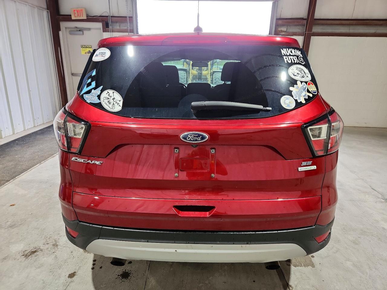 2017 Ford Escape Se Red vin: 1FMCU0GD0HUC93733