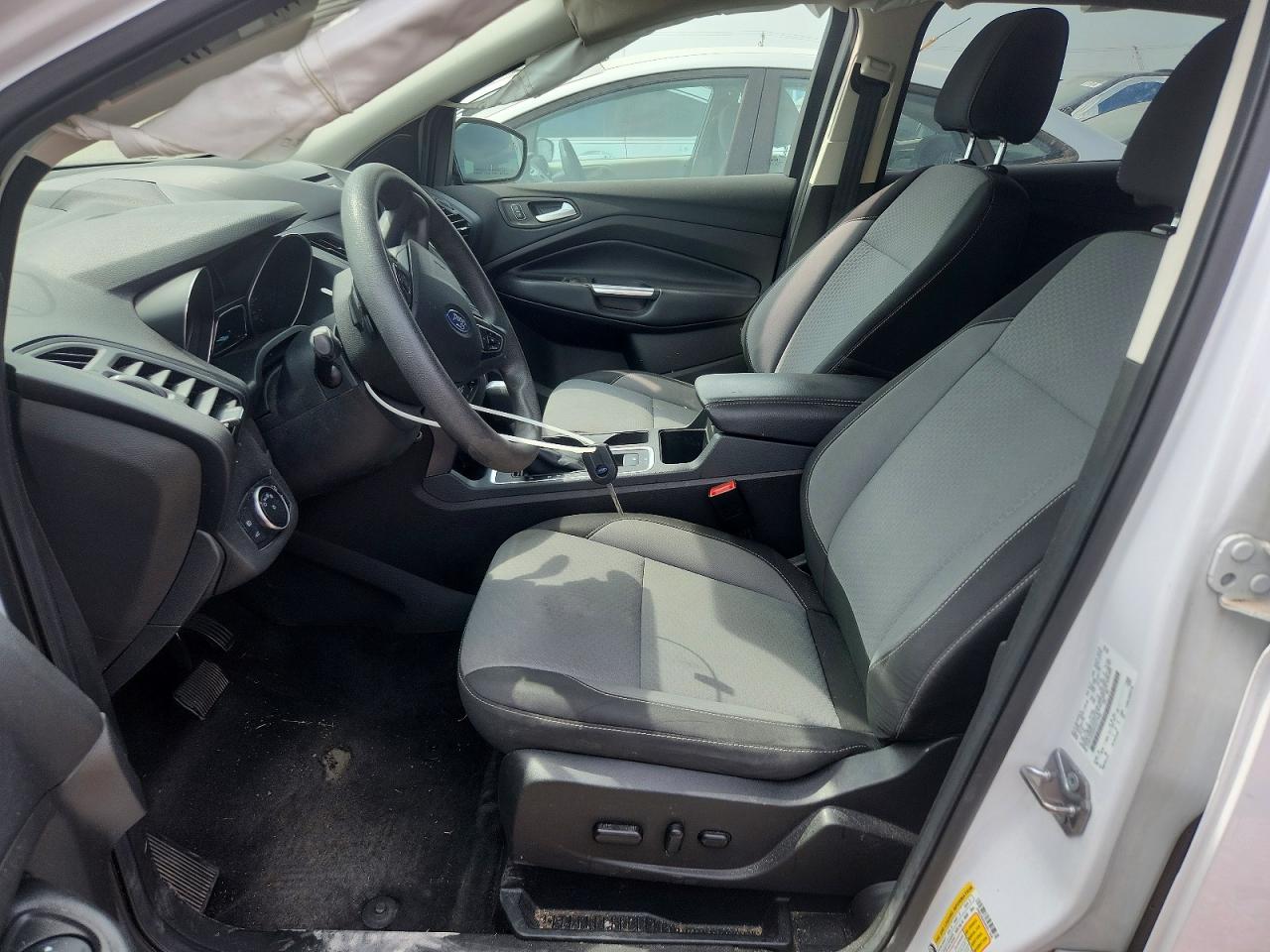 2017 Ford Escape Se White vin: 1FMCU0GD0HUD17948