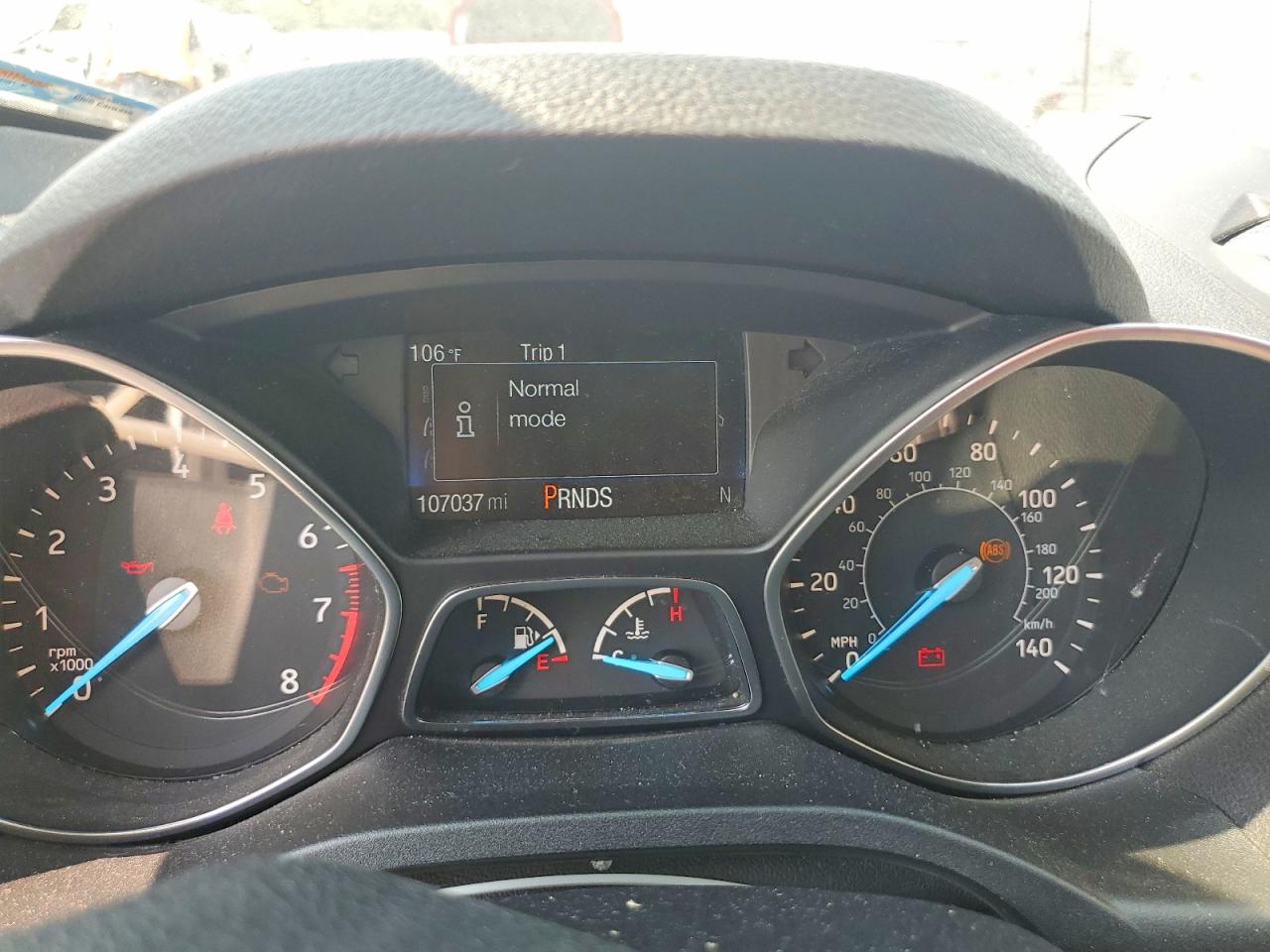 2017 Ford Escape Se White vin: 1FMCU0GD0HUD17948