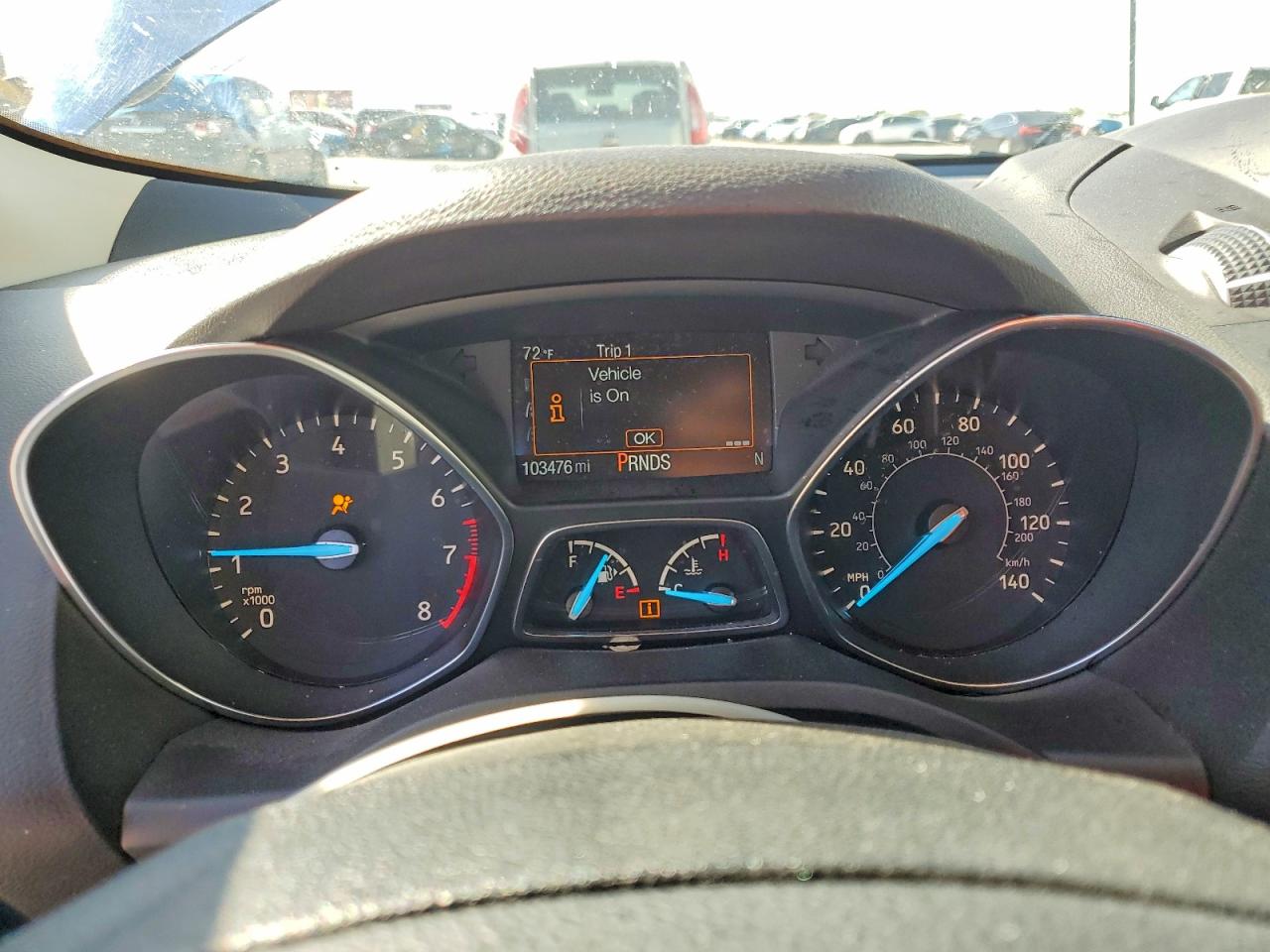 2018 Ford Escape Se Blue vin: 1FMCU0GD2JUC04606