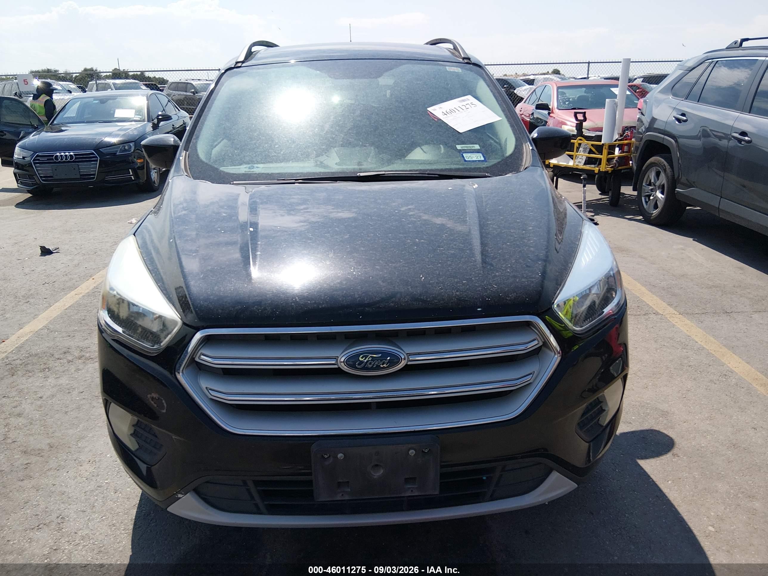 2018 Ford Escape Se Black vin: 1FMCU0GD2JUD29038
