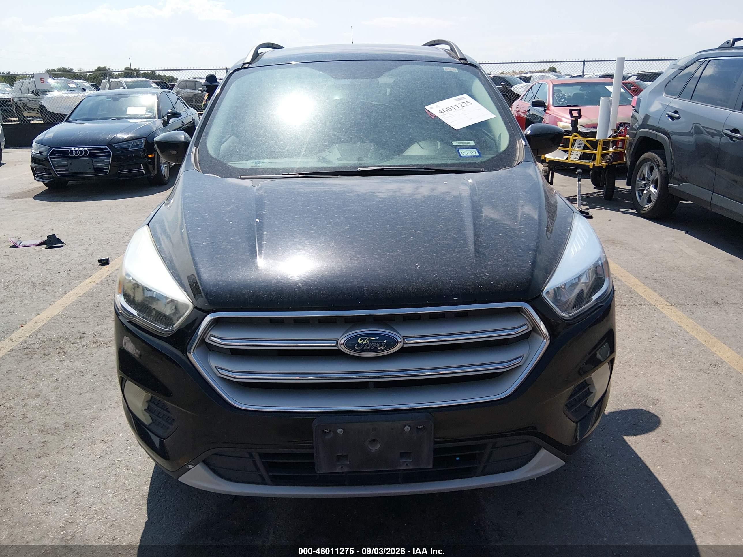 2018 Ford Escape Se Black vin: 1FMCU0GD2JUD29038