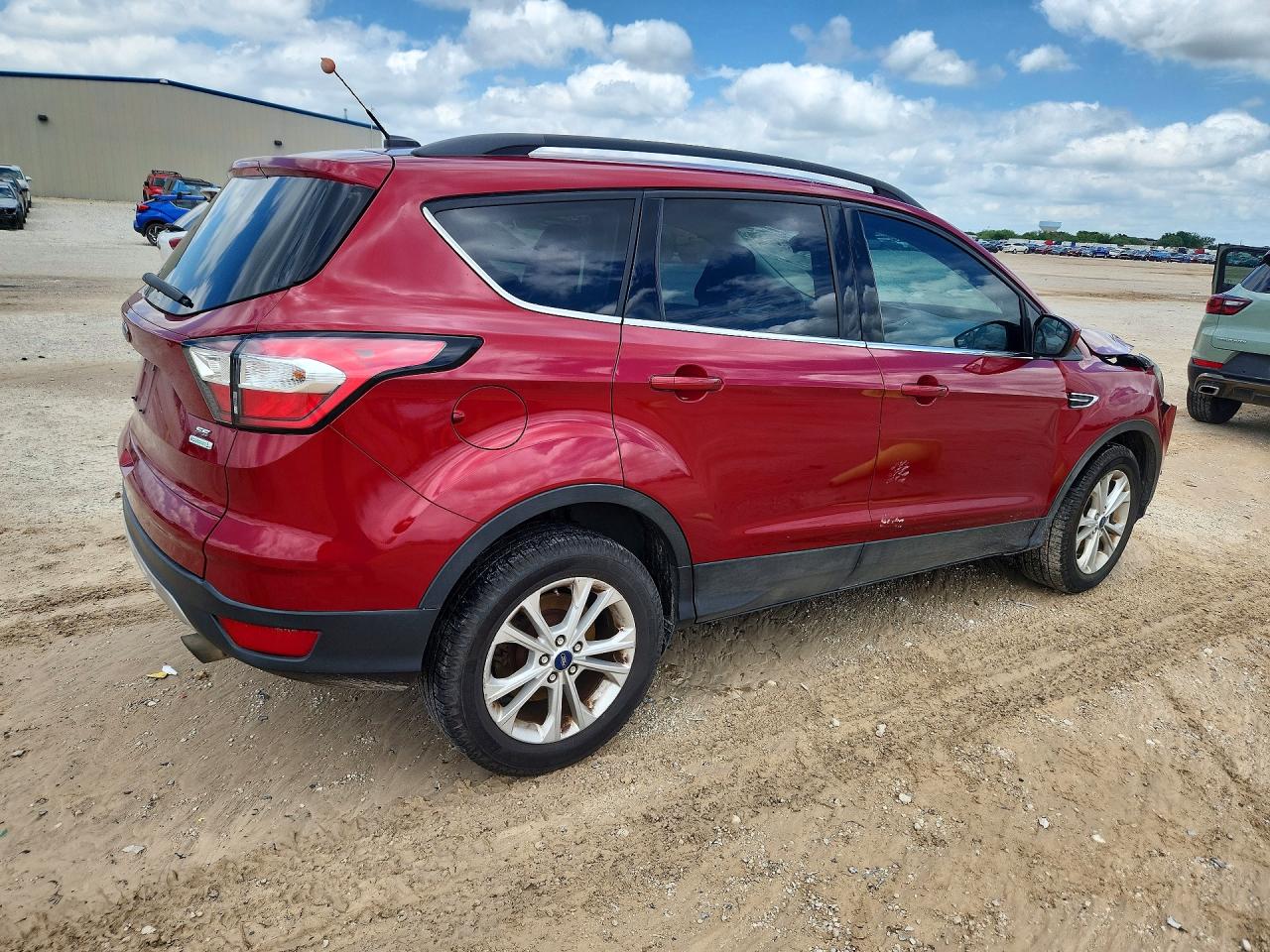 2018 Ford Escape Se Red vin: 1FMCU0GD2JUD36538