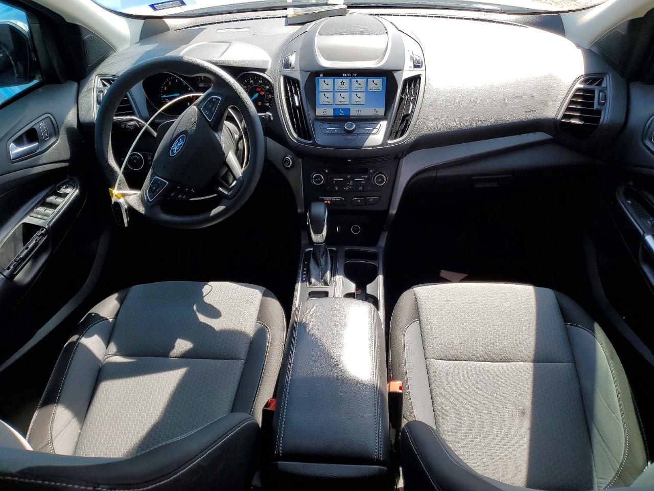 2019 Ford Escape Se White vin: 1FMCU0GD2KUA04634