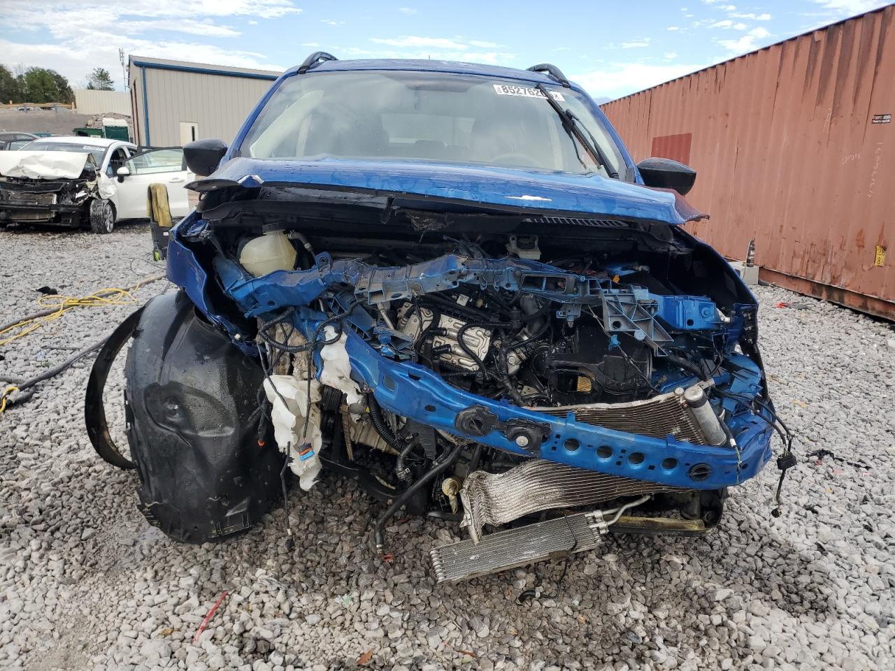 2019 Ford Escape Se Blue vin: 1FMCU0GD2KUA26312