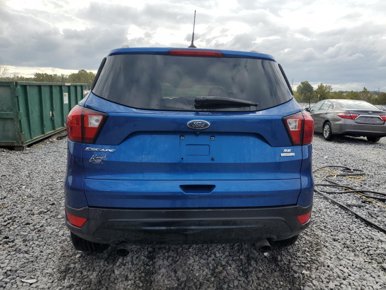 2019 Ford Escape Se Blue vin: 1FMCU0GD2KUA26312