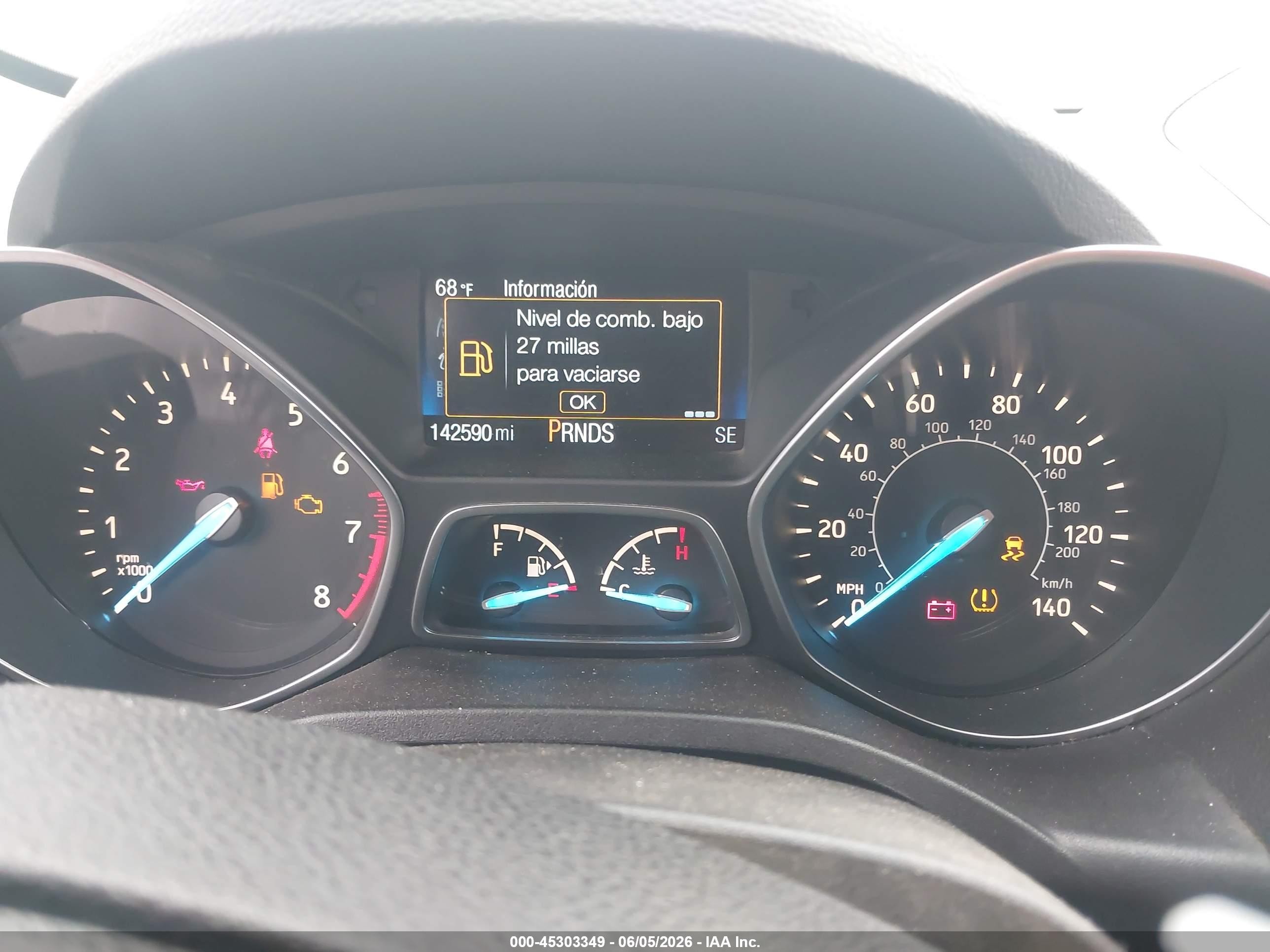 2017 Ford Escape Se Gray vin: 1FMCU0GD3HUA68836