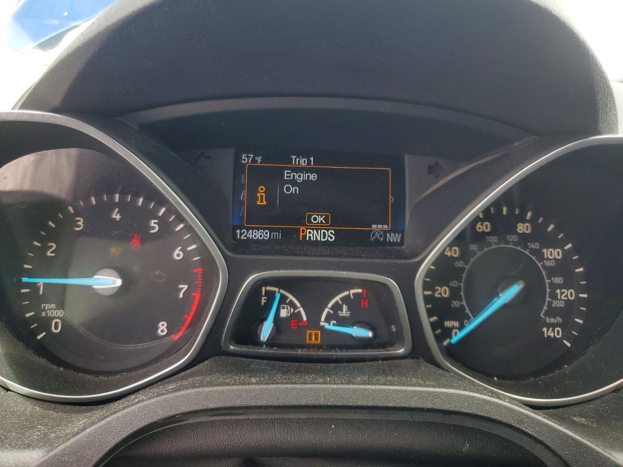 2017 Ford Escape Se Blue vin: 1FMCU0GD3HUC45448