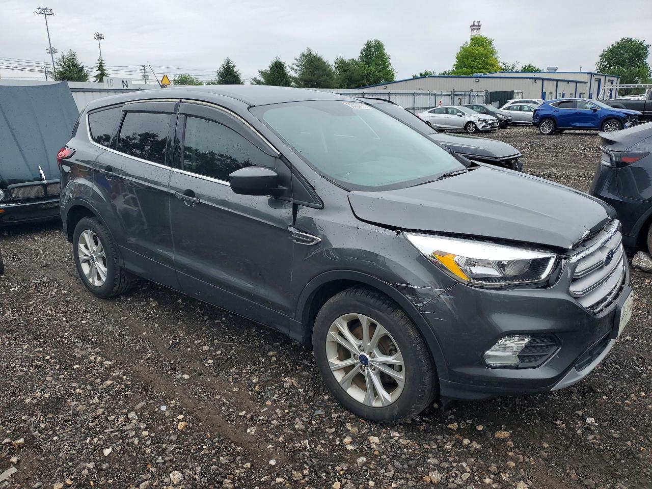 2019 Ford Escape Se Gray vin: 1FMCU0GD3KUA94313