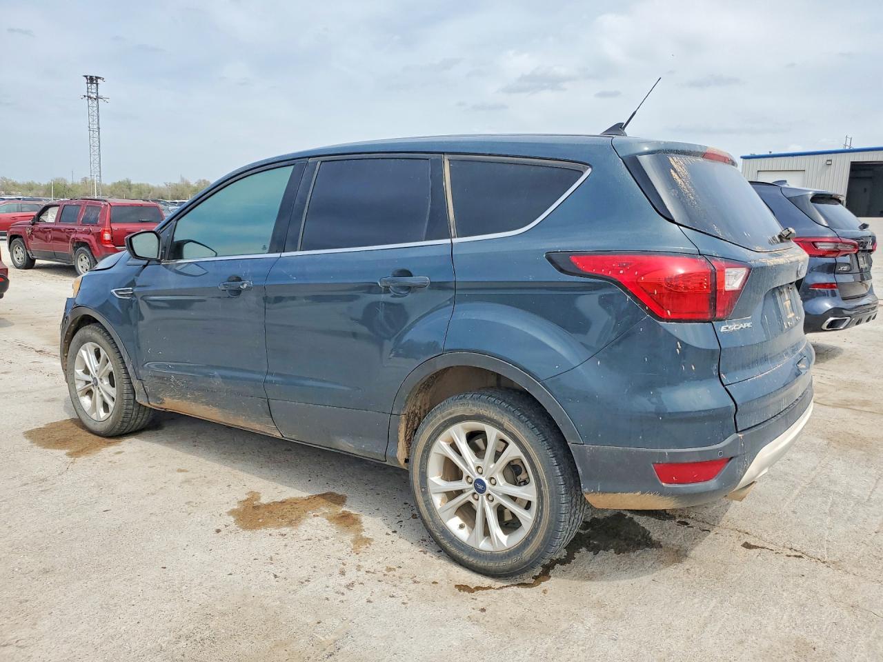 2019 Ford Escape Se Blue vin: 1FMCU0GD3KUB31134