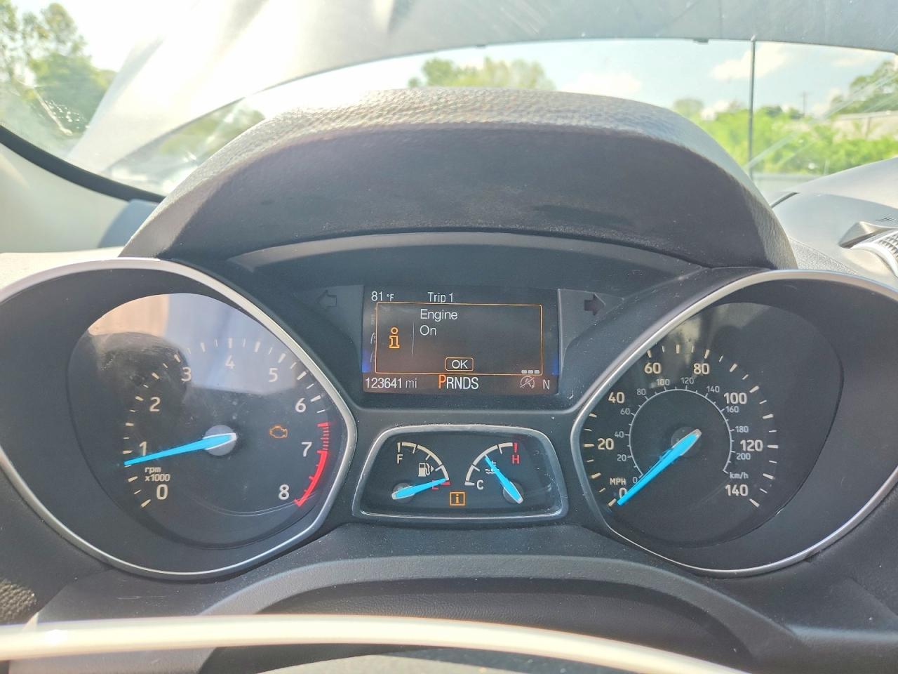 2017 Ford Escape Se Gray vin: 1FMCU0GD4HUC37813