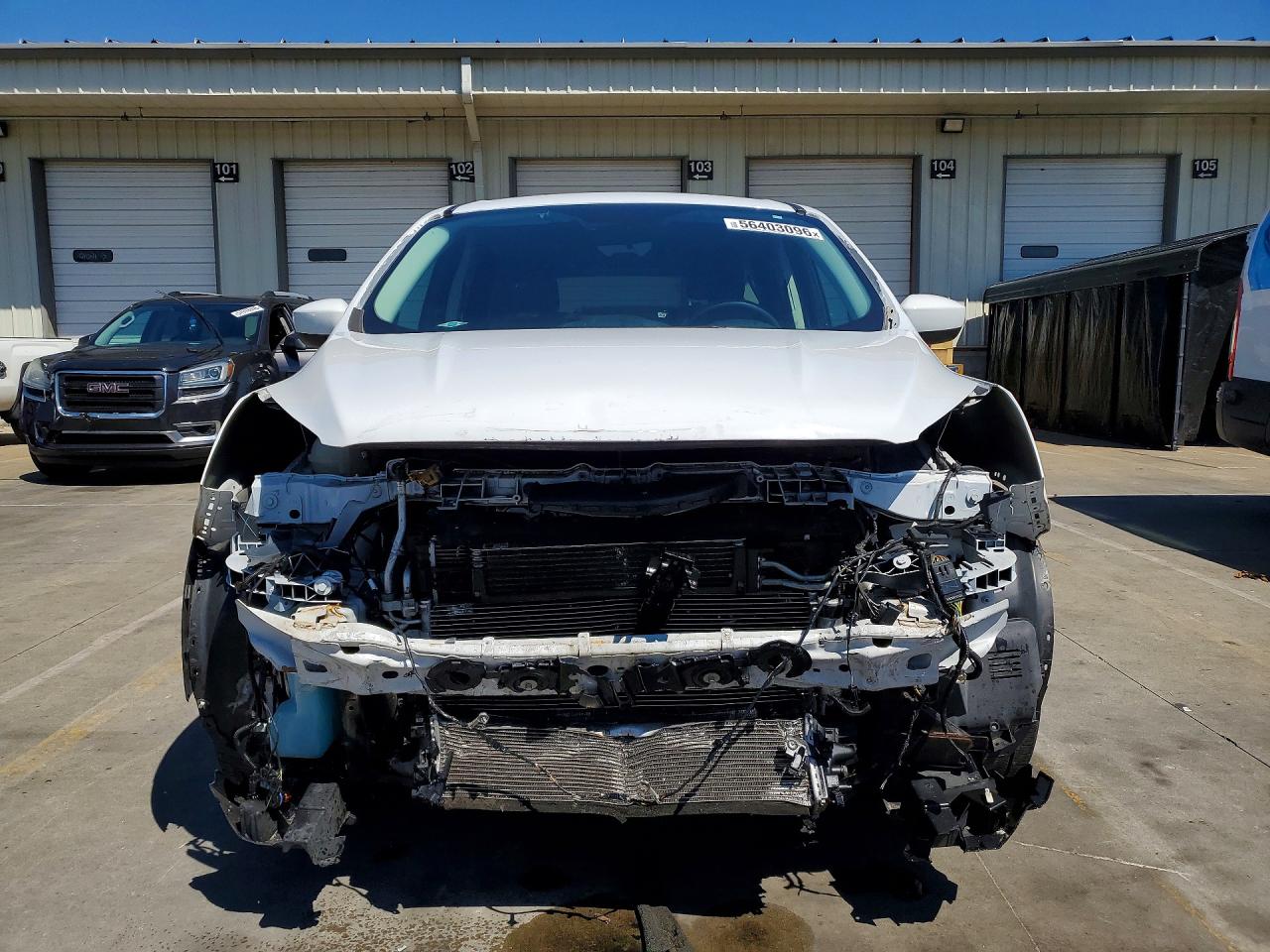 2017 Ford Escape Se White vin: 1FMCU0GD4HUE46274