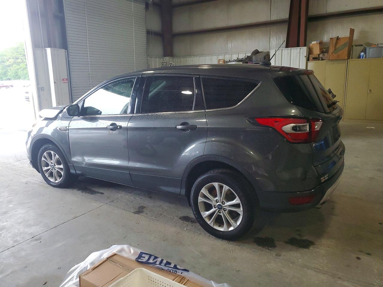 2019 Ford Escape Se Gray vin: 1FMCU0GD4KUB19882