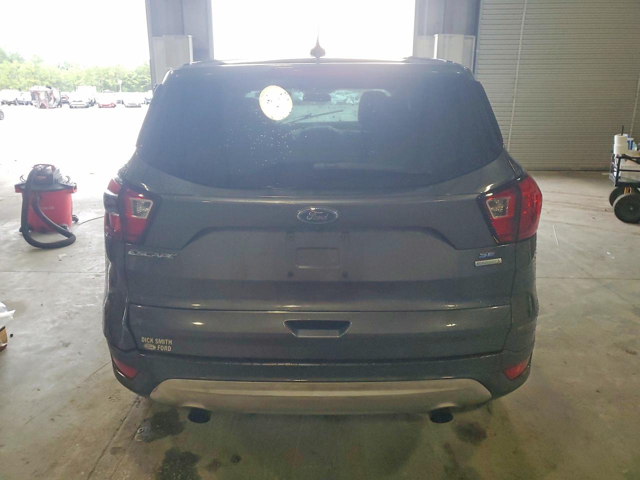 2019 Ford Escape Se Gray vin: 1FMCU0GD4KUB19882
