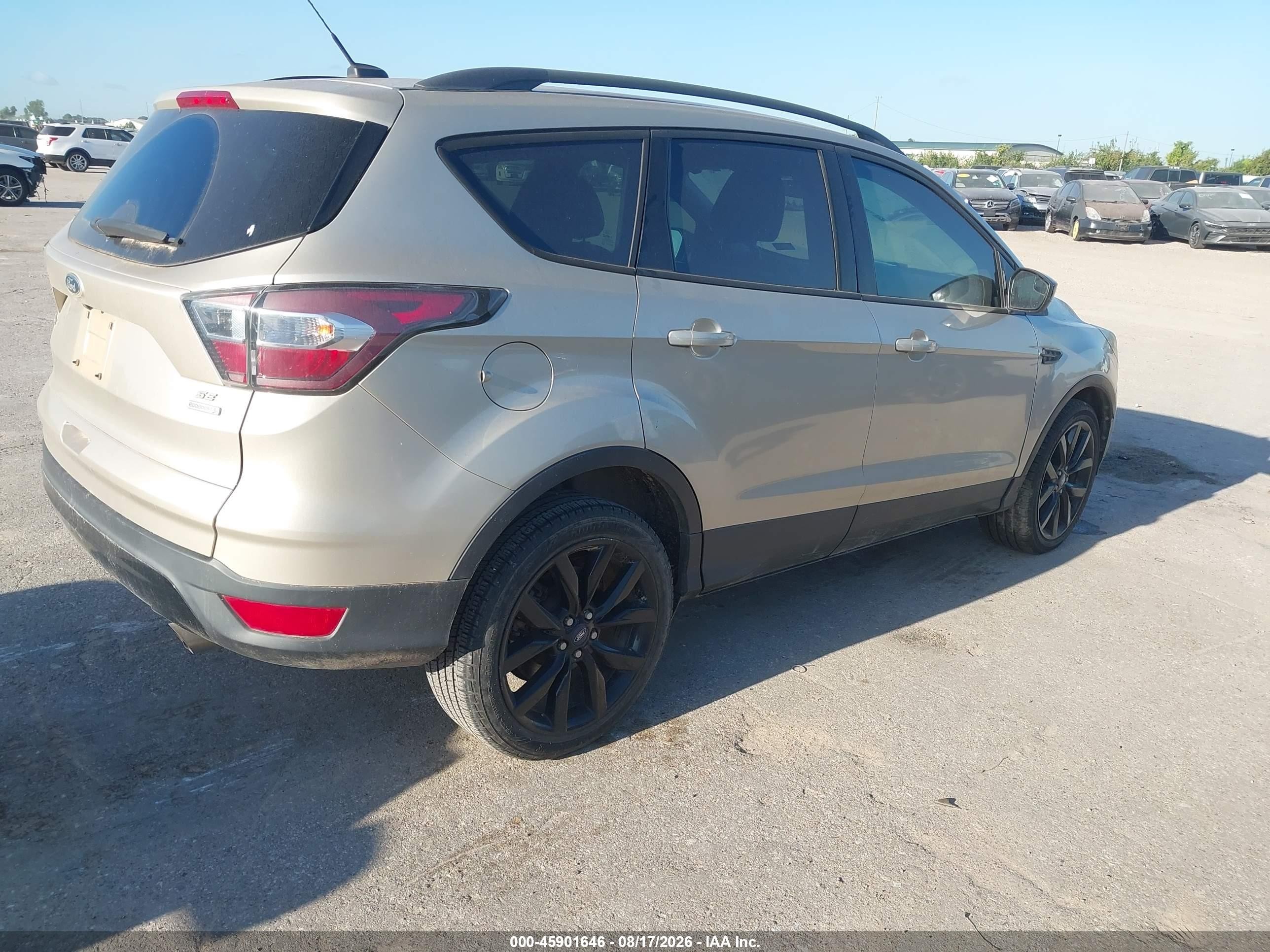 2017 Ford Escape Se Gold vin: 1FMCU0GD5HUA81121
