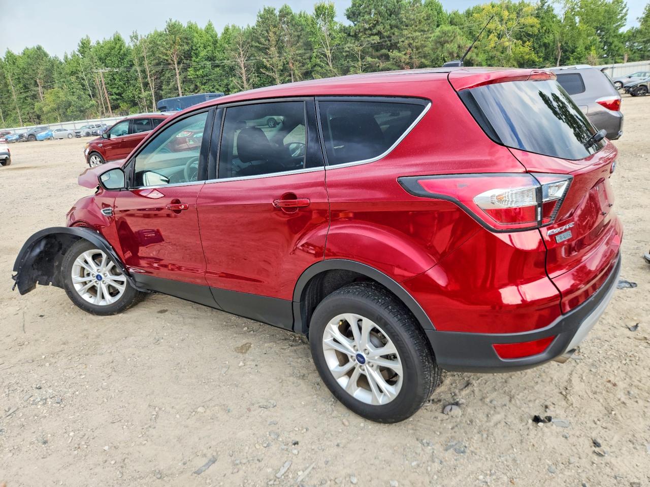 2017 Ford Escape Se Red vin: 1FMCU0GD5HUB57226