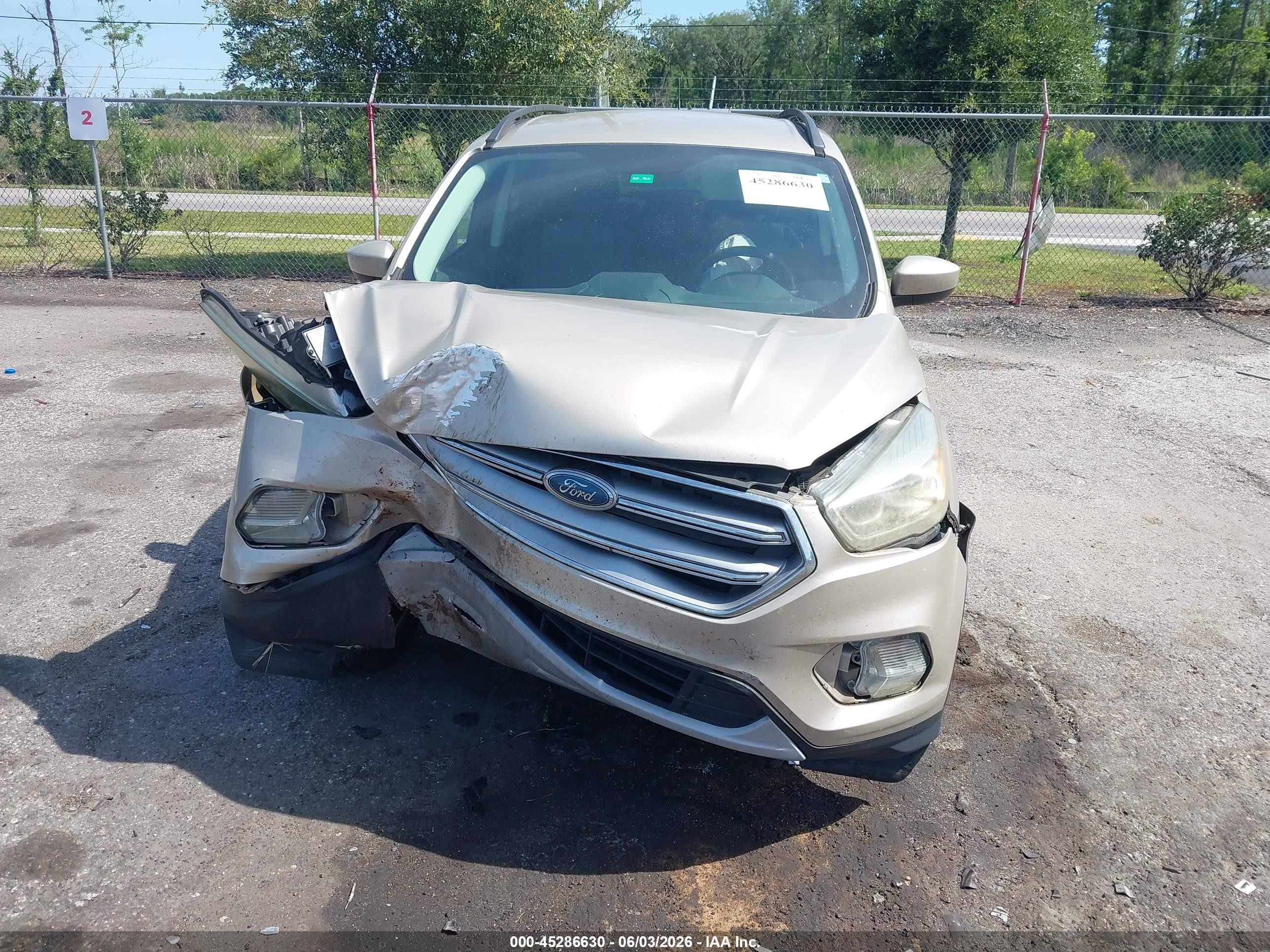 2017 Ford Escape Se Gold vin: 1FMCU0GD5HUC27890