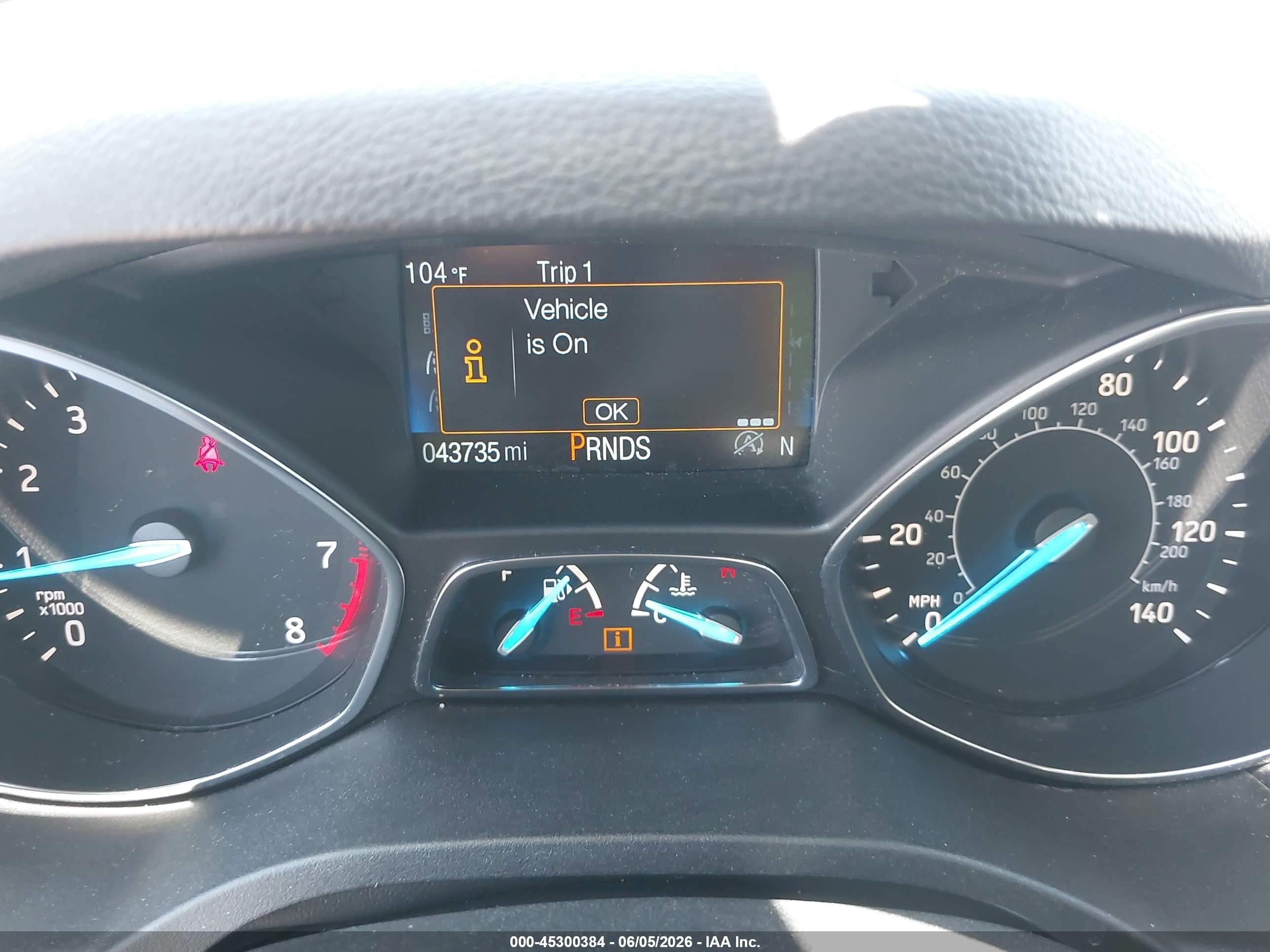 2019 Ford Escape Se Blue vin: 1FMCU0GD5KUC27749