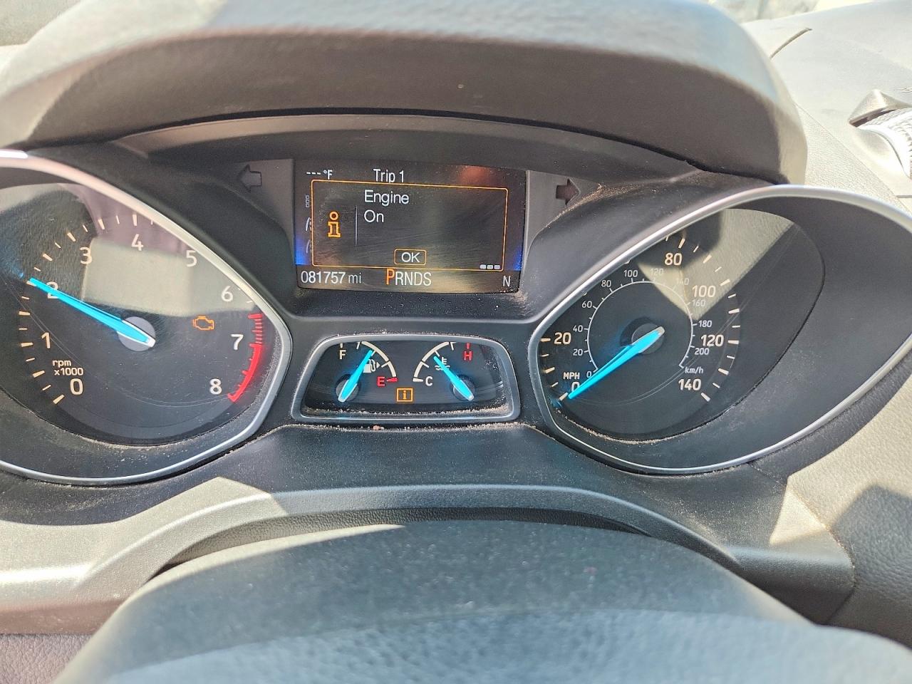 2017 Ford Escape Se Gray vin: 1FMCU0GD6HUC10922