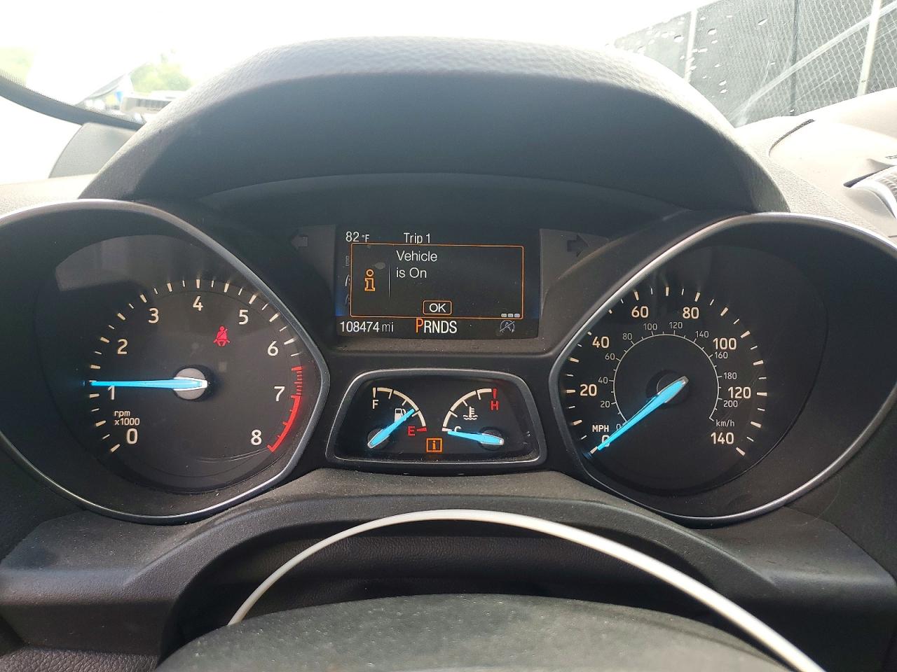 2018 Ford Escape Se White vin: 1FMCU0GD6JUD28085