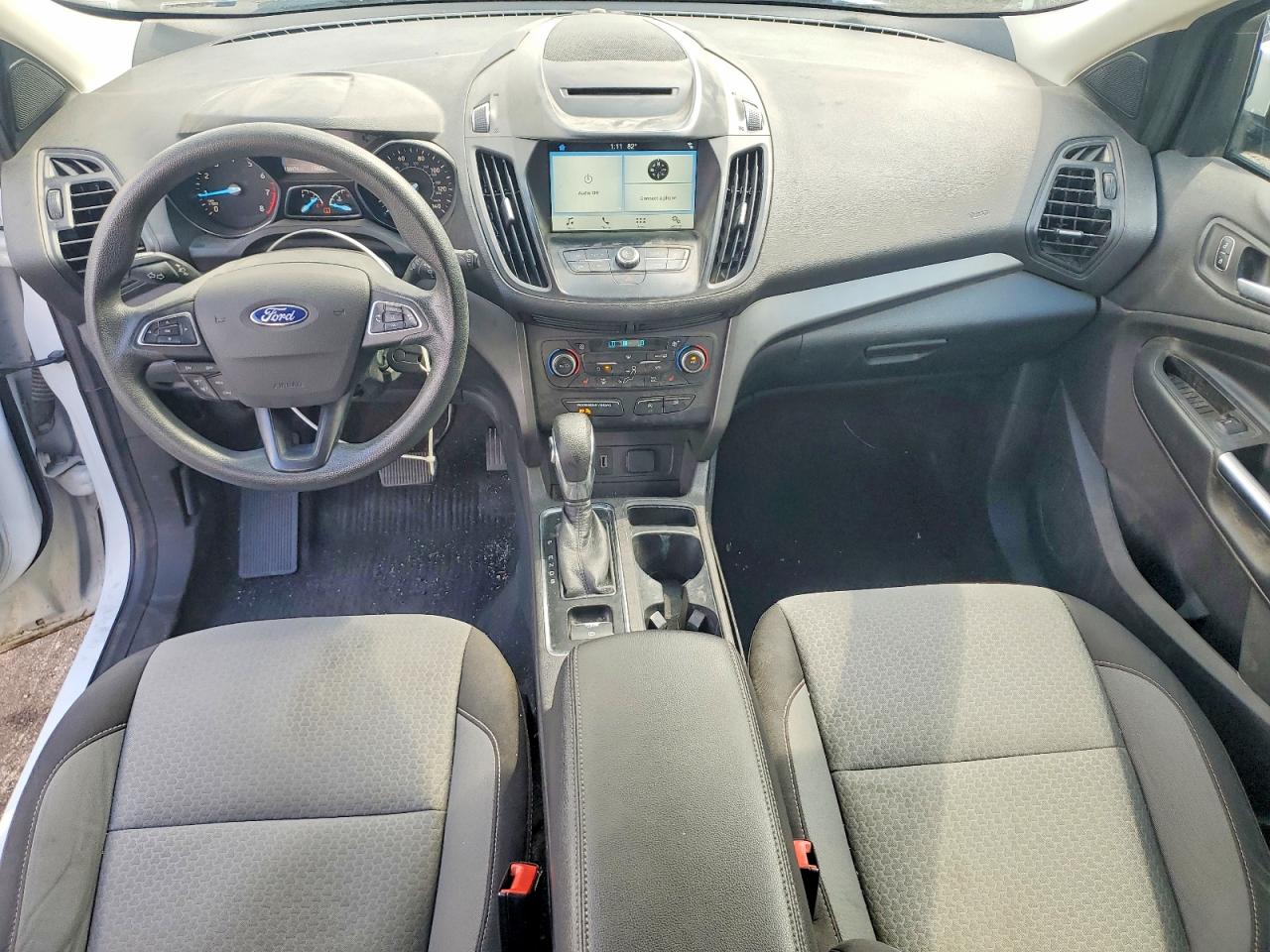2018 Ford Escape Se White vin: 1FMCU0GD6JUD28085