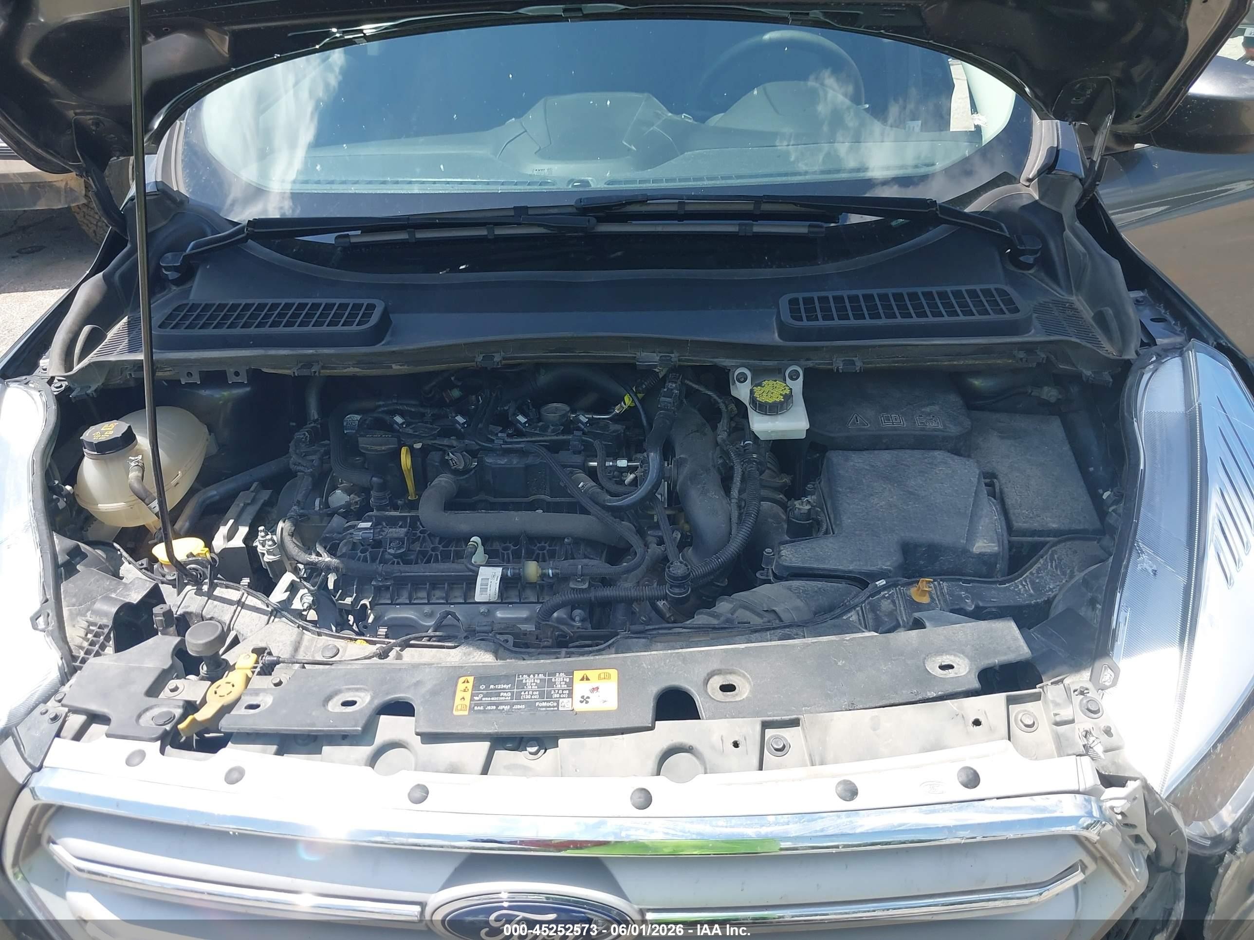 2019 Ford Escape Se Gray vin: 1FMCU0GD6KUB02565