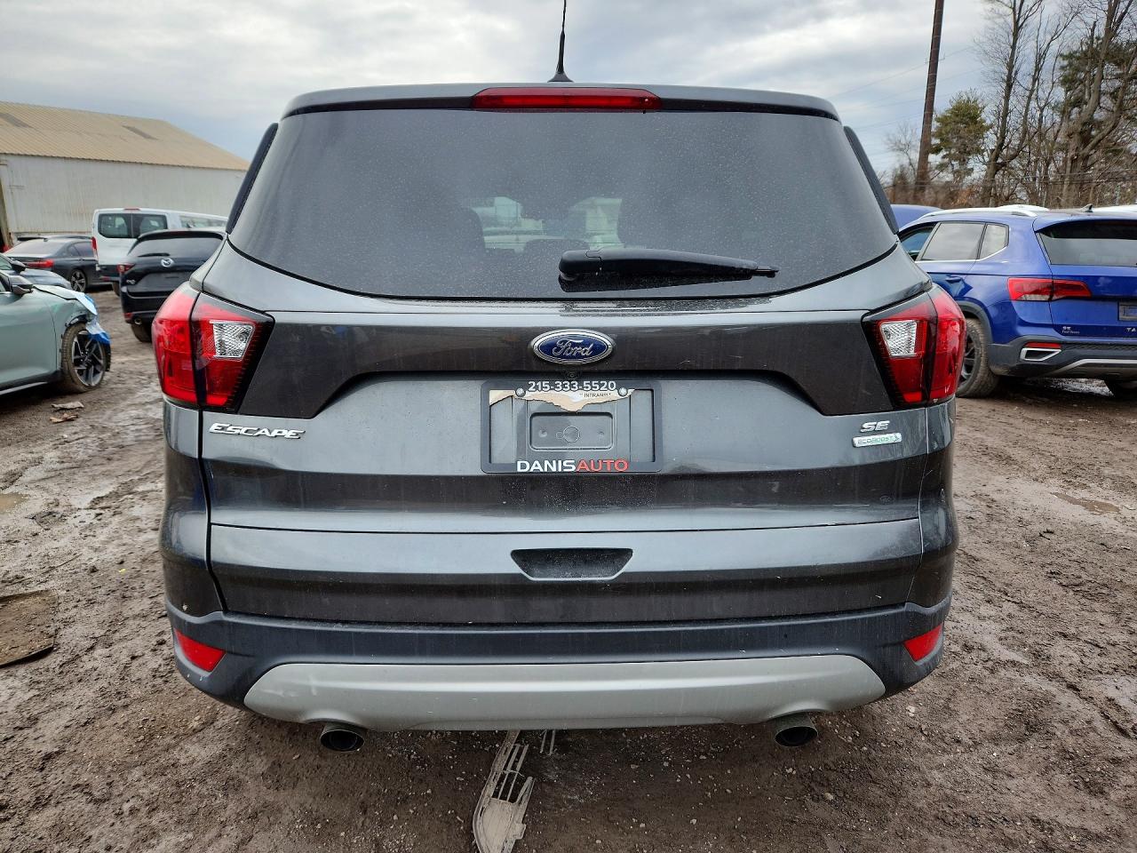2019 Ford Escape Se Black vin: 1FMCU0GD6KUB67058