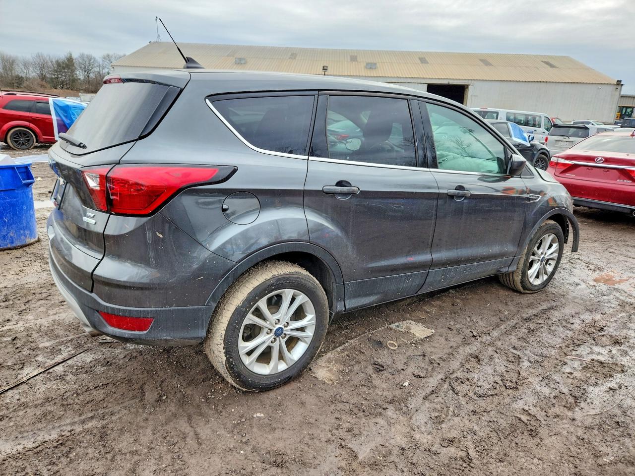 2019 Ford Escape Se Black vin: 1FMCU0GD6KUB67058