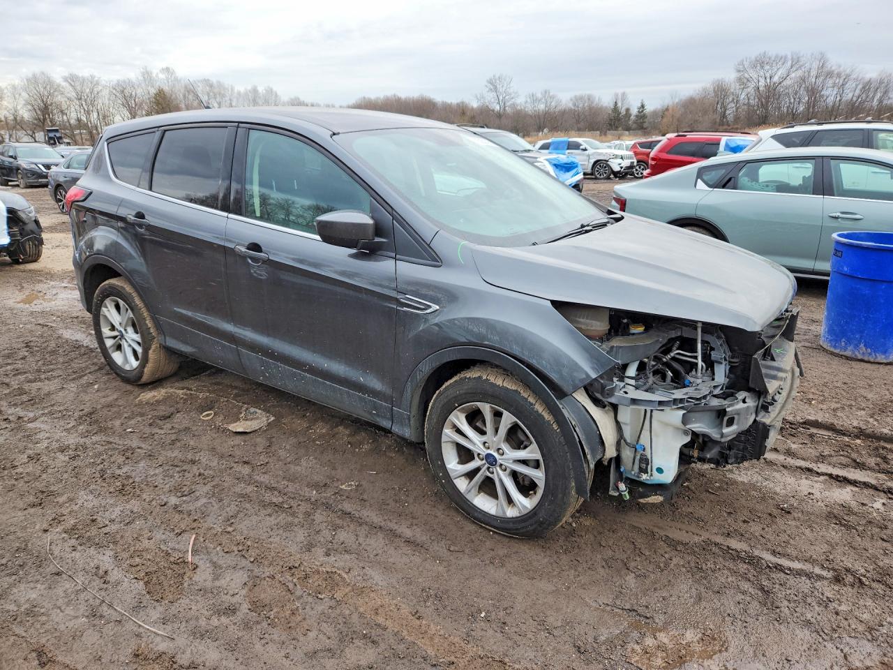 2019 Ford Escape Se Black vin: 1FMCU0GD6KUB67058