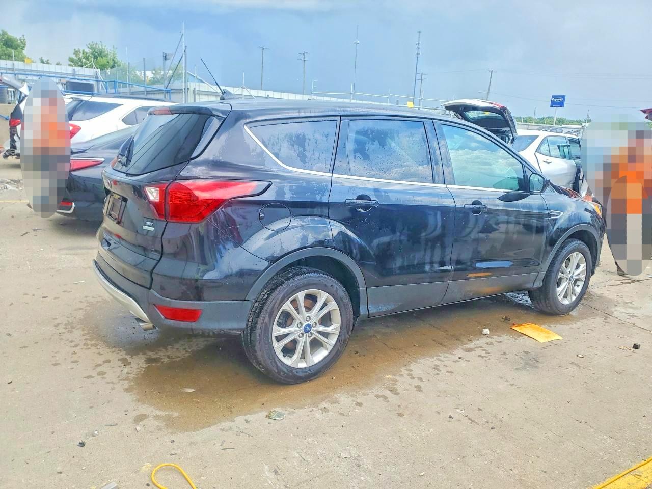 2019 Ford Escape Se Black vin: 1FMCU0GD6KUB76763