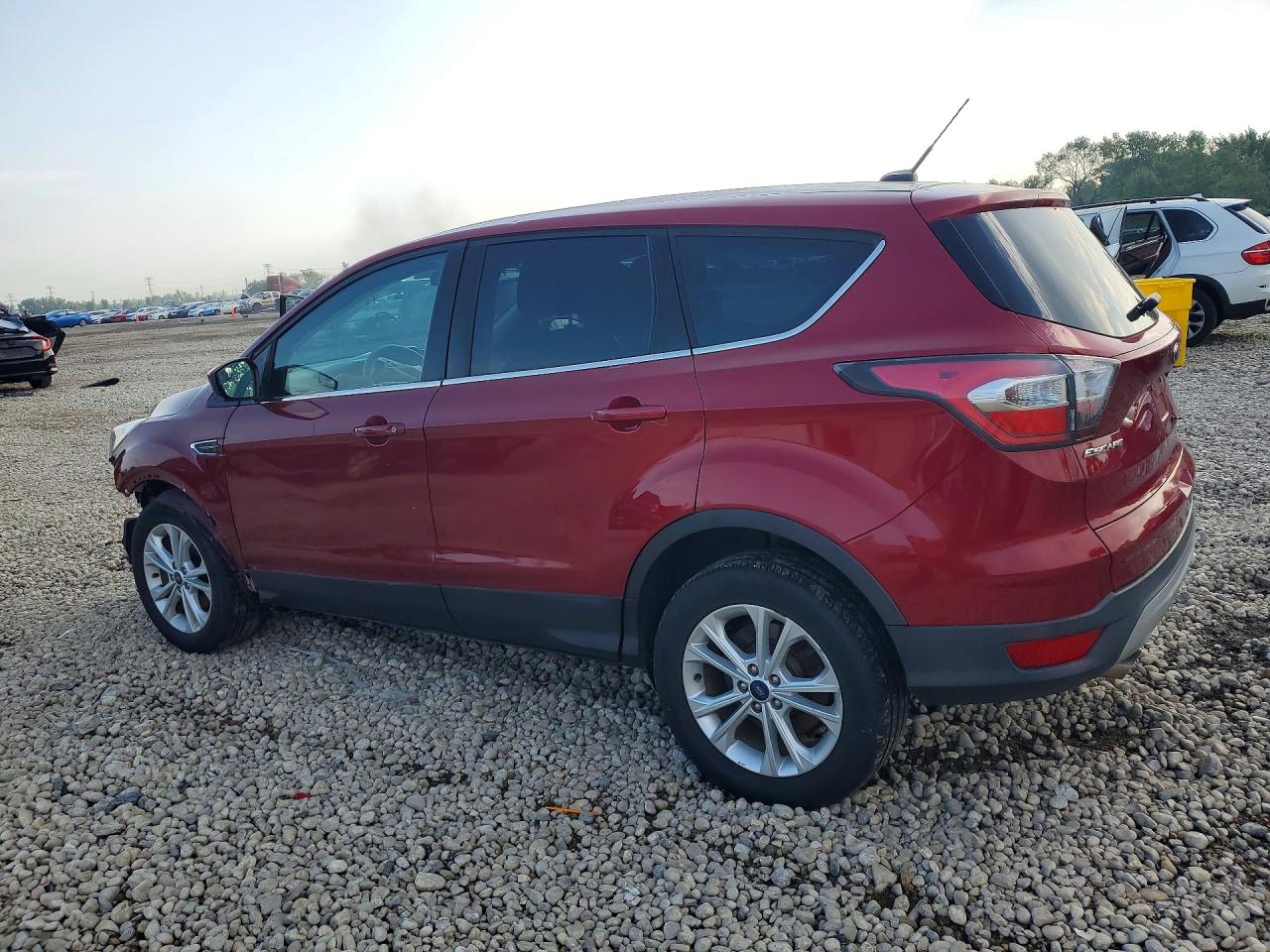 2017 Ford Escape Se Burgundy vin: 1FMCU0GD7HUB59866