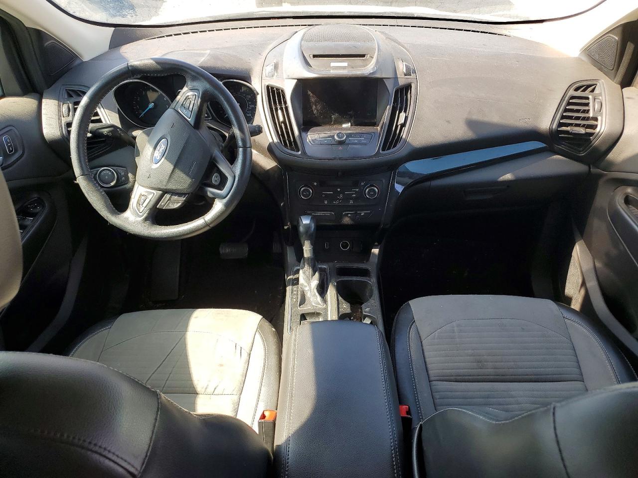 2017 Ford Escape Se Silver vin: 1FMCU0GD7HUE74005