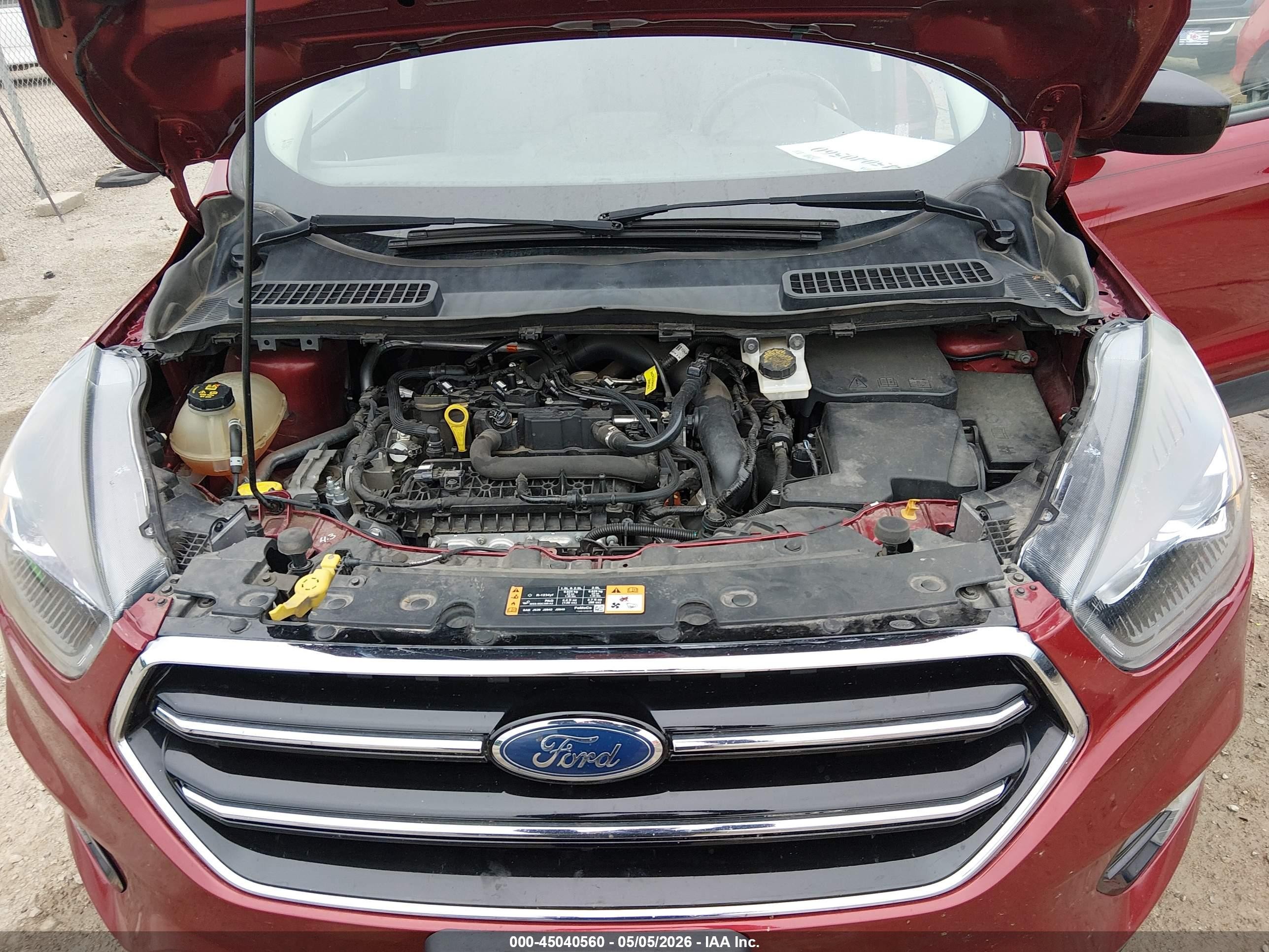 2019 Ford Escape Se Красный vin: 1FMCU0GD7KUA96744