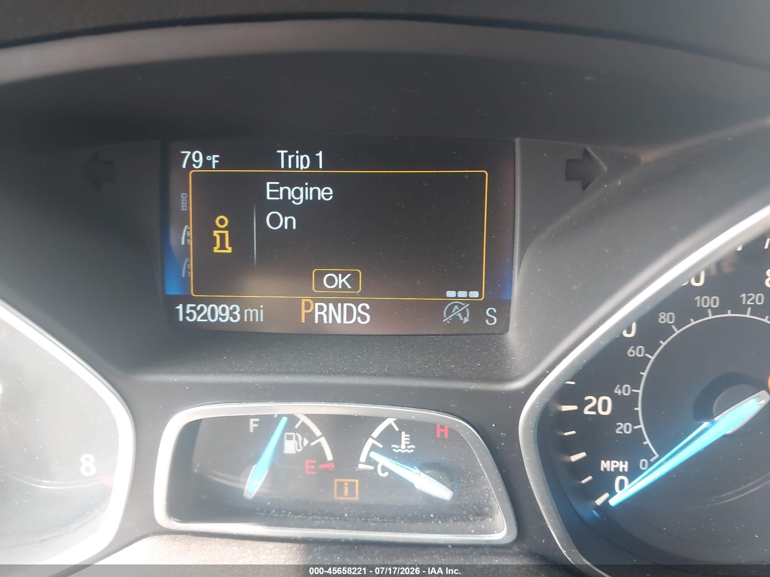 2017 Ford Escape Se Gray vin: 1FMCU0GD8HUA53572