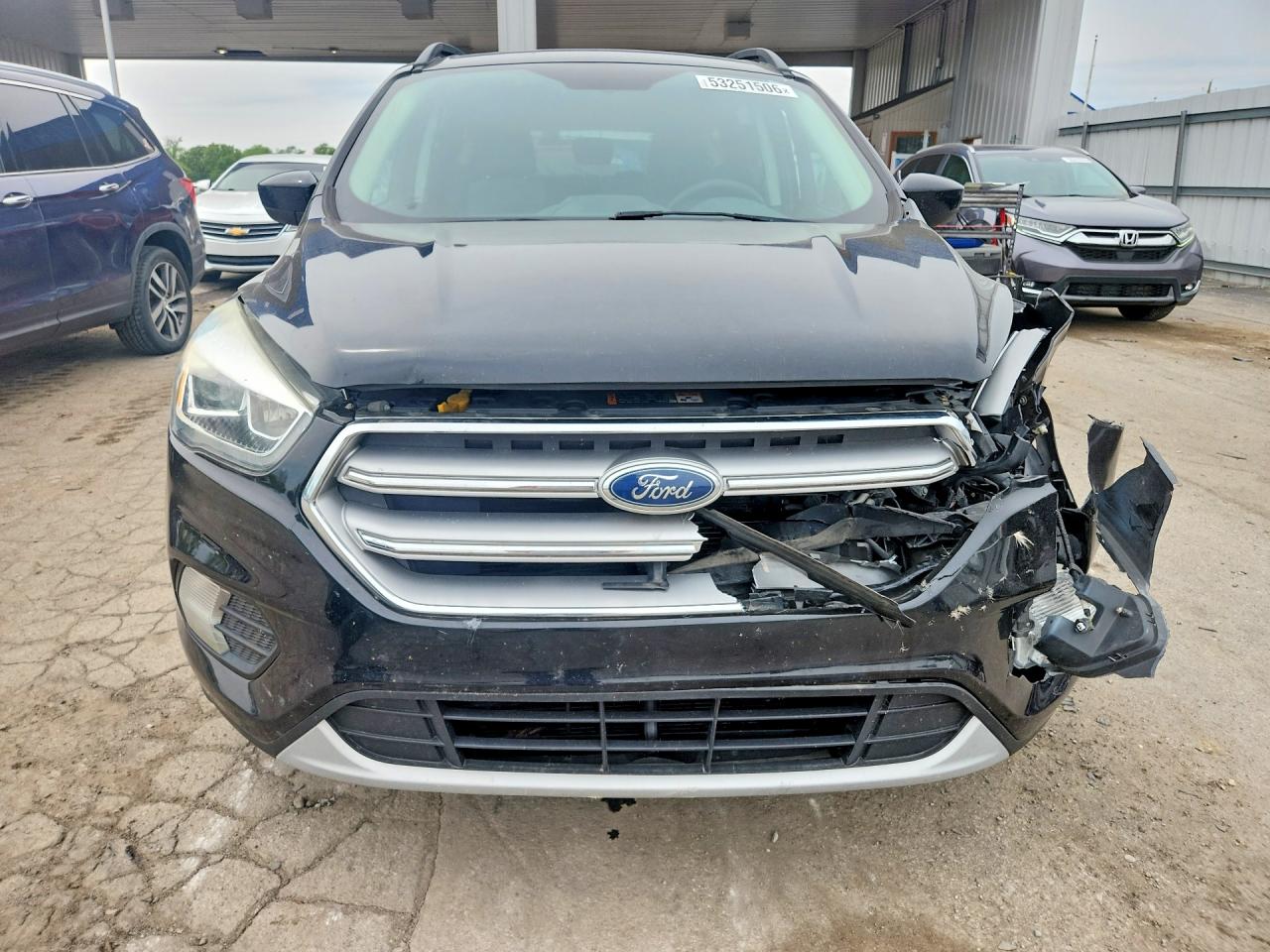2017 Ford Escape Se Black vin: 1FMCU0GD8HUB20901