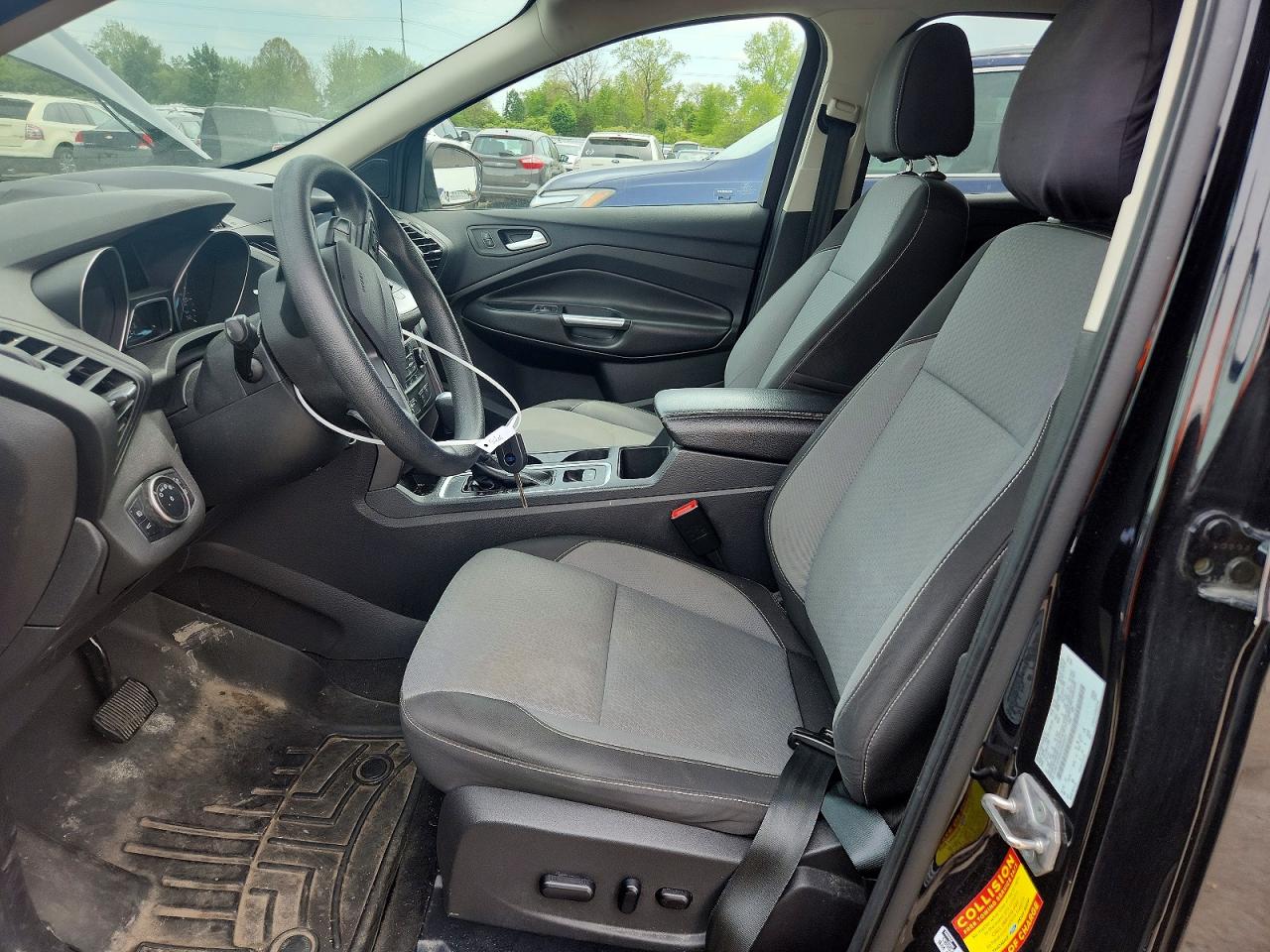 2017 Ford Escape Se Black vin: 1FMCU0GD8HUB20901