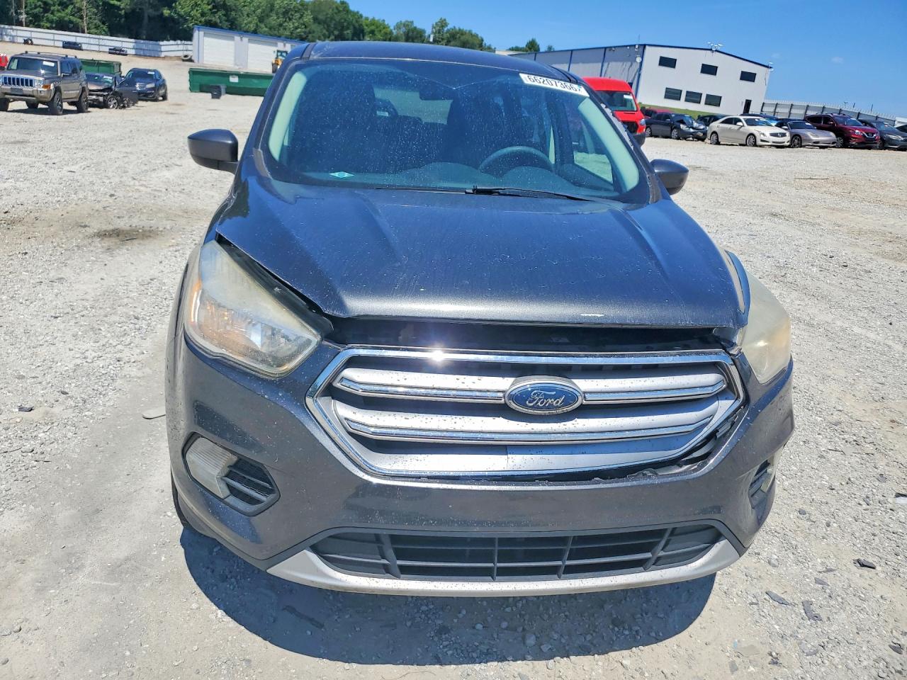 2017 Ford Escape Se Gray vin: 1FMCU0GD9HUE05512