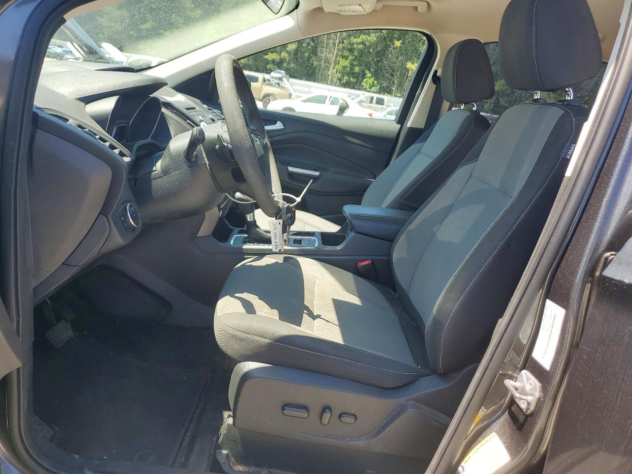 2017 Ford Escape Se Gray vin: 1FMCU0GD9HUE05512