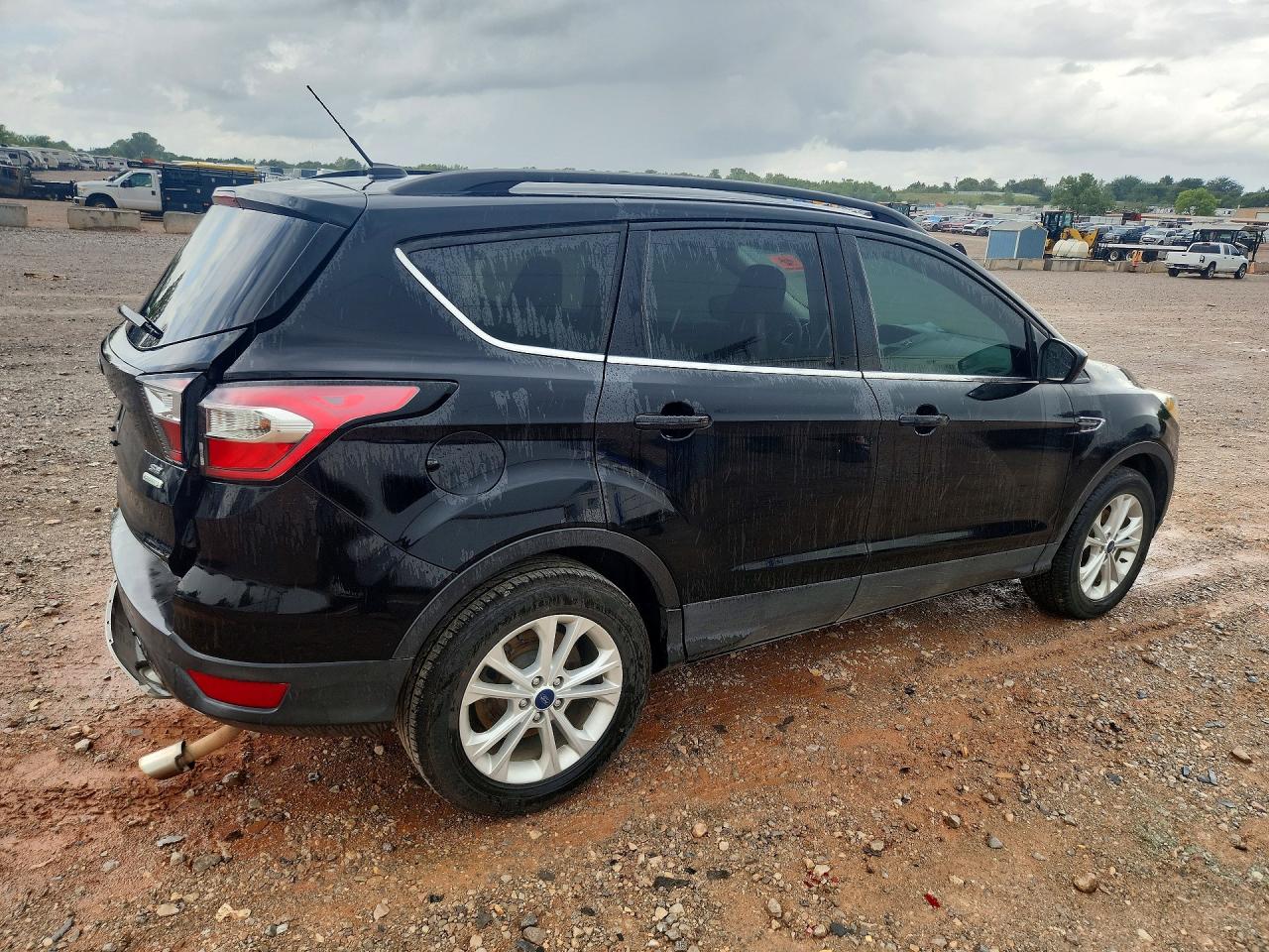 2018 Ford Escape Se Black vin: 1FMCU0GD9JUA12325