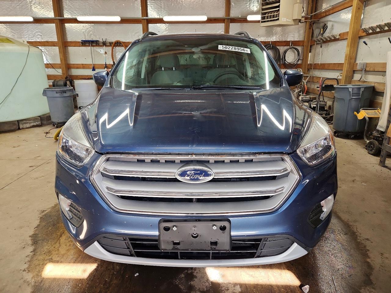 2018 Ford Escape Se Blue vin: 1FMCU0GD9JUC46898
