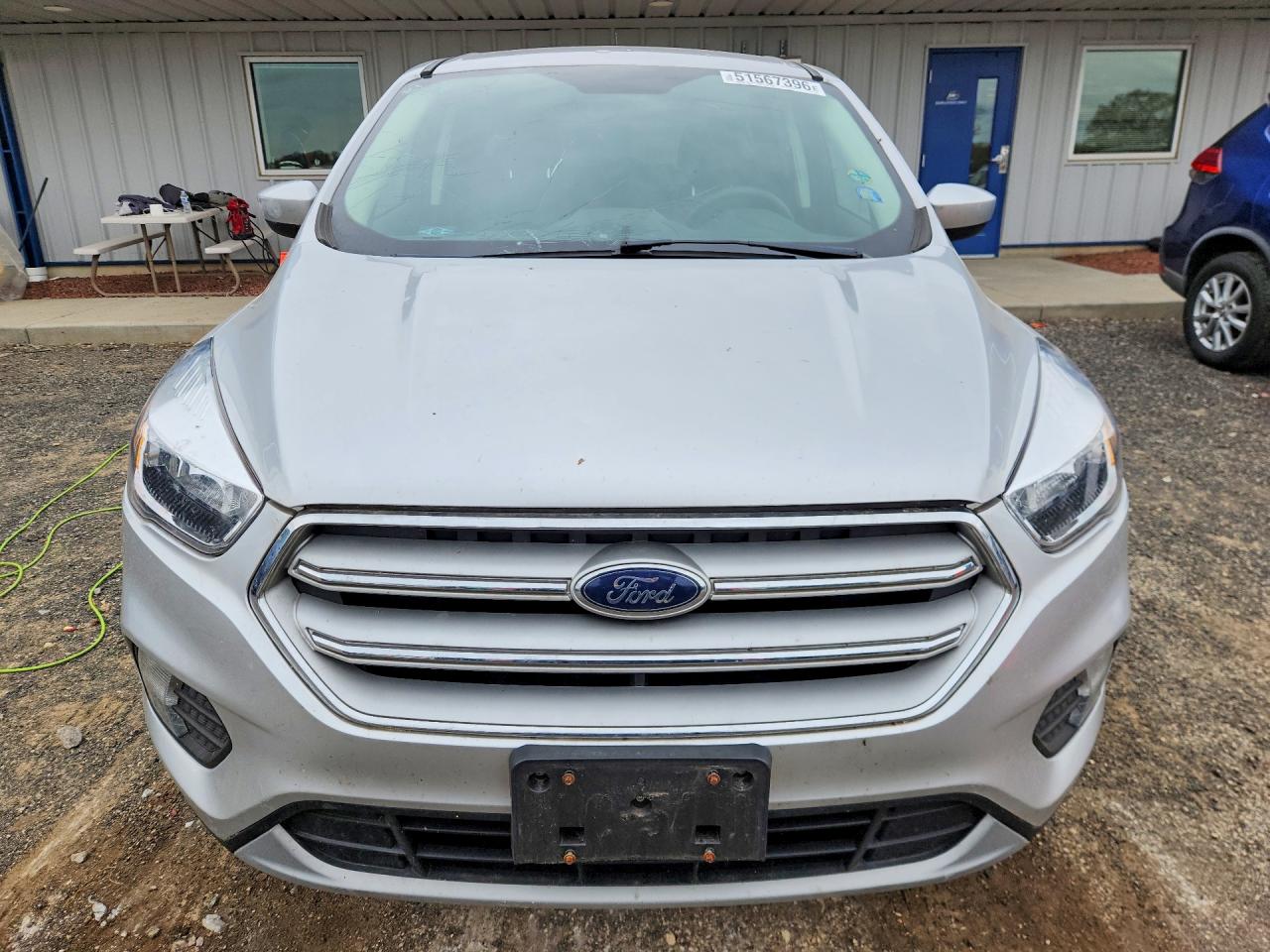 2019 Ford Escape Se Silver vin: 1FMCU0GD9KUA03884